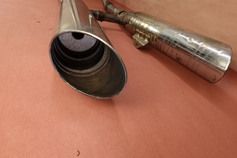 87-05 Suzuki Intruder Boulevard S83 VS1400 Cabezales de escape completo Tubos Silenciador Foto 2 de 4