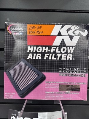 kn high-flow original lifetime engine air filter 33-2401
