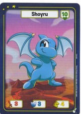 Foil - Neopets Battledome TCG 25th Anniversary Blue Shoyru