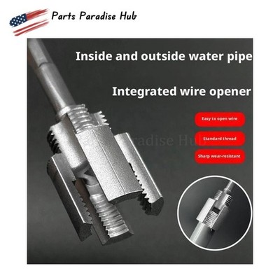 NEW PVC Pipe Threader Kit Integrated Internal & External Pipe Threading-Tool US
