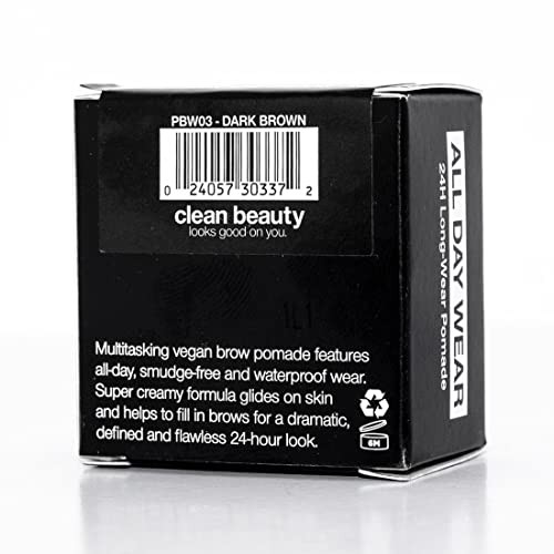 Brow Pomade Waterproof, 24 Hour Wear, Smudge Proof and Sweat Dark Brown - Picture 7 of 7