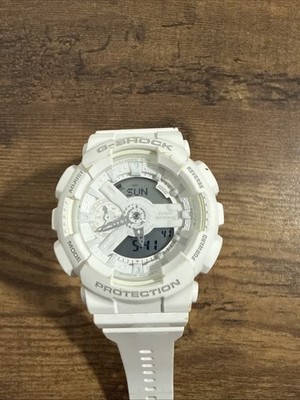 Casio G Shock GMA-S110 CM Men's Watch White - New Battery | eBay