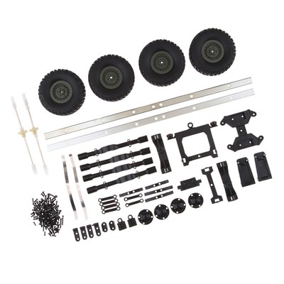 RC Model Car Trailer Chassis Assembly Kit for WPL 1/16 6WD RC   Truck