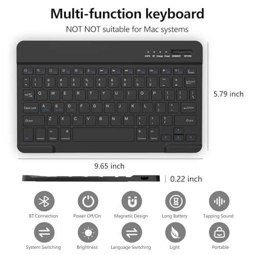 Touch Keyboard Case for iPad Pro 11 inch (4th Generation, 2022), iPad Air 5th - Picture 4 of 8