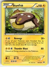 Stunfisk 56/162 XY - BREAKthrough Pokemon Uncommon Lightly Played