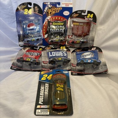 NASCAR Diecast Lot Jeff Gordon Jimmie Johnson Rusty Wallace Winners Circle 1:64