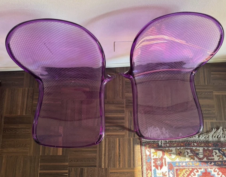 Coppia sedie Thalya chair Patrick Jouin Kartell - Immagine 2 di 4