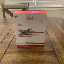 NIB 2017 Hallmark Keepsake Star Wars X-Wing Starfighter Storytellers Ornament