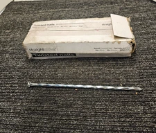 (QTY 50) Straight Curve SPIKE-BOX Twisted Nails - 300mm