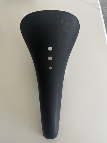 OLD SCHOOL BMX VISCOUNT AERO H101 SEAT SADDLE USED w/ GUTS BLACK - Picture 1 of 7