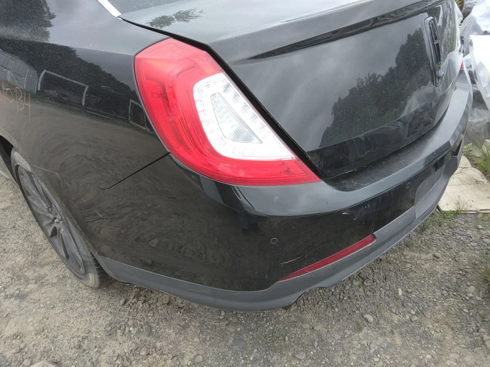 14 LINCOLN MKS Rear Bumper Surface Scratching (park Assist)black Metallicuh Foto 3 de 4