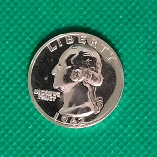 1962-P Washington Quarter  - Proof