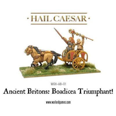 WRLHCE07 Warlord Games Hail Caesar: Celt: Boadicea Triumphant (+chariot)