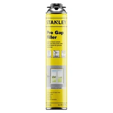 STANLEY Pro Gap Filler - Window & Door Filler, Gaps & Cracks, Expanding Spray Fo
