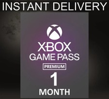 Xbox Game Pass Premium 1 Month Membership for New Users only