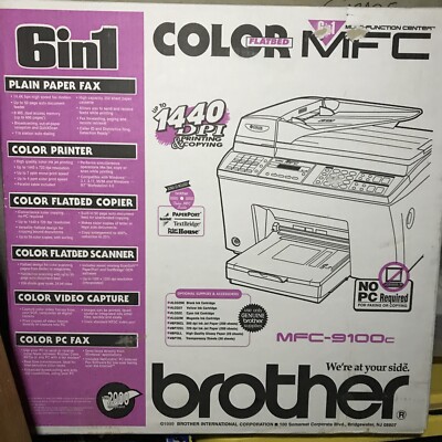 Brother MFC-5100C Color Printer Fax 5-in-1 New Multifunction Scanner  Copier