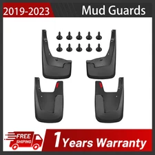 Set of 4 Splash Guards Mud Flaps for Ram 1500 2019-2024 Pickup w/O Fender Flares
