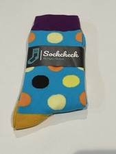 Polka Dots MultiColor Crew Socks for Women Fun Socks Funky Socks Novelty Socks
