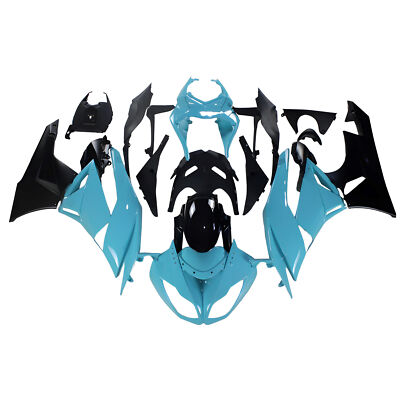 Blue Black ABS Fairings For Kawasaki Ninja ZX6R ZX-6R 2009 2010 11 2012 Bodywork
