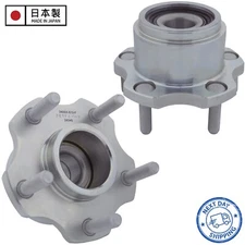 5 Lug Conversion Front Wheel Hub Bearing for 1989-1994 Nissan 240SX S13 [Pair]