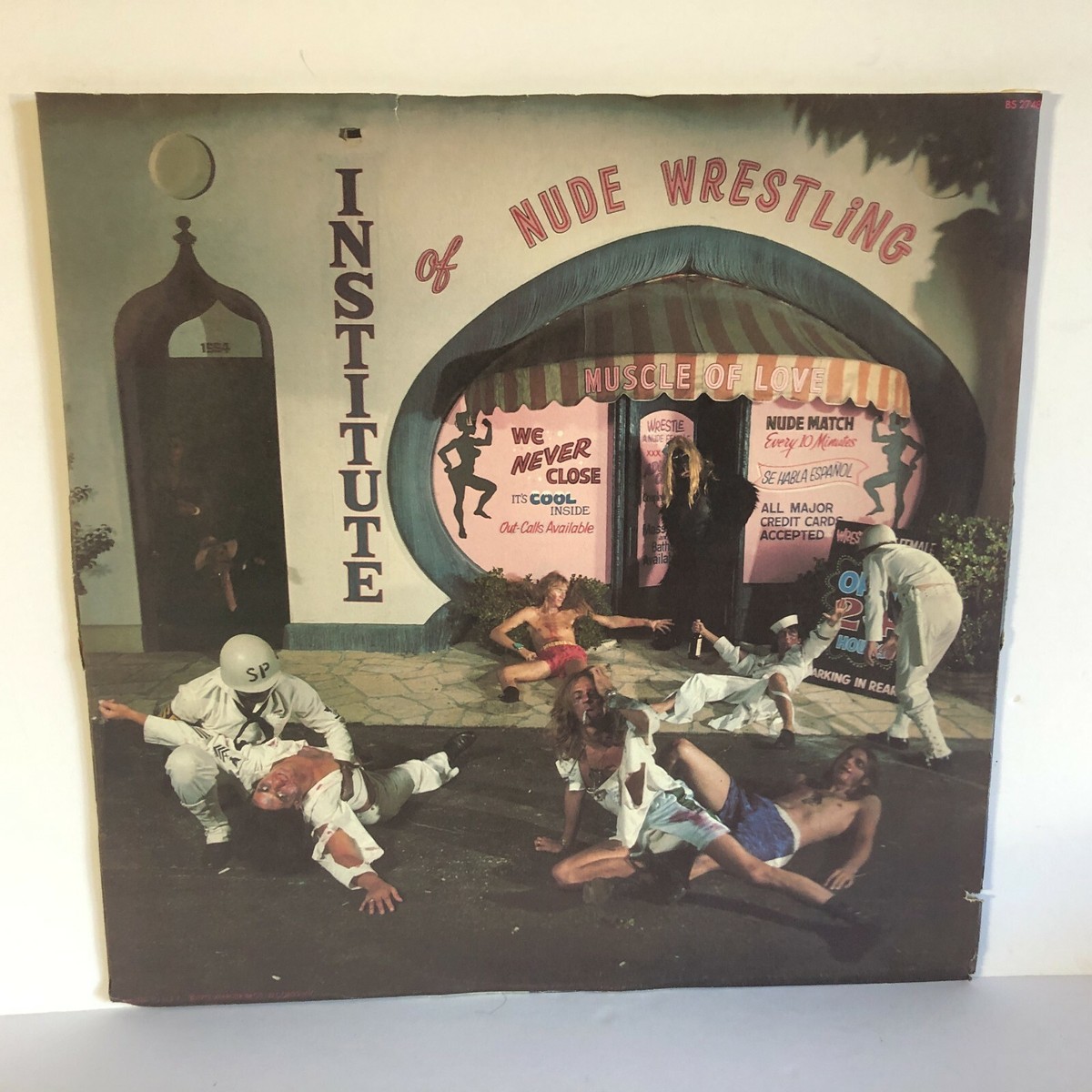 Original Alice Cooper Muscle of Love LP Album 1973 Warner