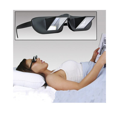 Lazy Creative Periscope Horizontal Reading Watch TV On Bed Lie View Glasses CW