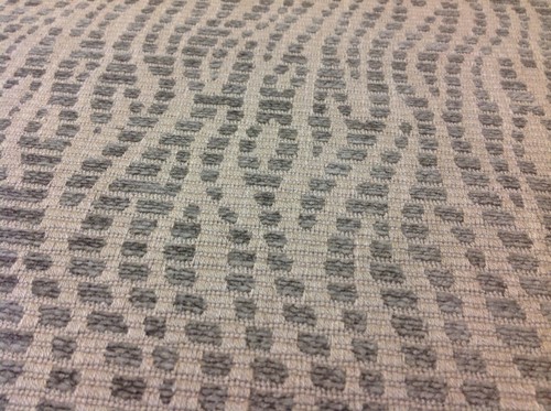 Clarence House Chenille Wavy Line Upholstery- Caldera/Grey (34831-2) 10.70 YDS - Picture 3 of 3