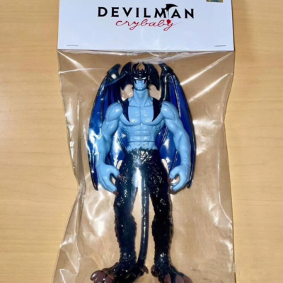 DEVILMAN Crybaby Nagai Gou Art Toy Designer Blue Figures Sofubi