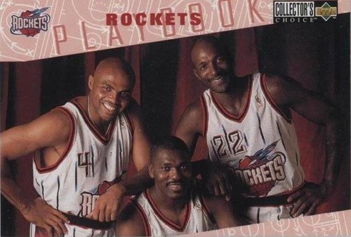 1997 TSC Triumvirate Charles Barkley/Hakeem Olajuwon /Clyde 