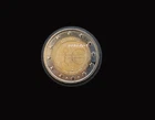 2 Euro 2009 Luxembourg Commemorative Coin 10th Anniversary of Economic and Monetary Union