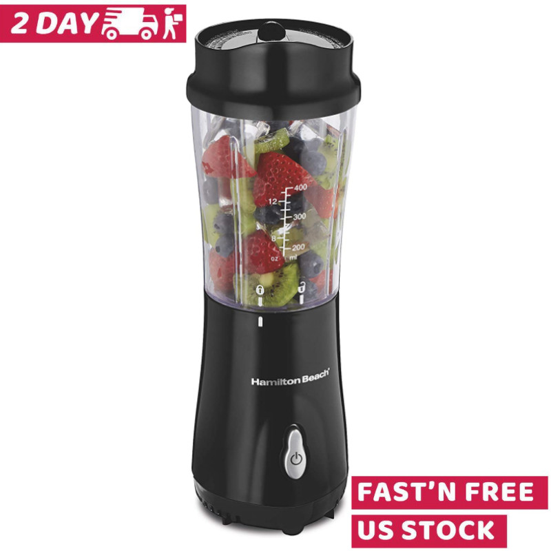 Hamilton Beach Portable Blender Travel Smoothie Shake Maker 