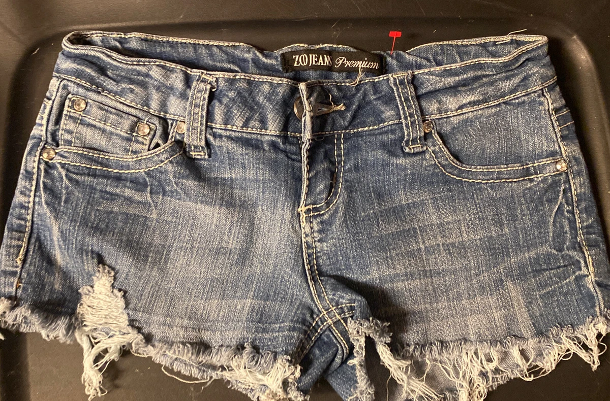 ZCO Jeans Juniors Denim Shorts Size 5 Waist 29