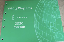 2020 LINCOLN CORSAIR Electrical Wiring Diagram Shop Service Repair Manual EWD 