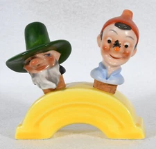 Goebel Hummel Two Cork Bottle Stoppers & Pourers With Stand