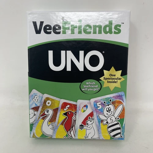 Mattel Creation Veefriends UNO Card Game By Gary Vee - In Hand