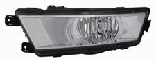 Luz Antiniebla Delantero para Skoda Rápido Spaceback 2013 Parábola Cromo Derecho