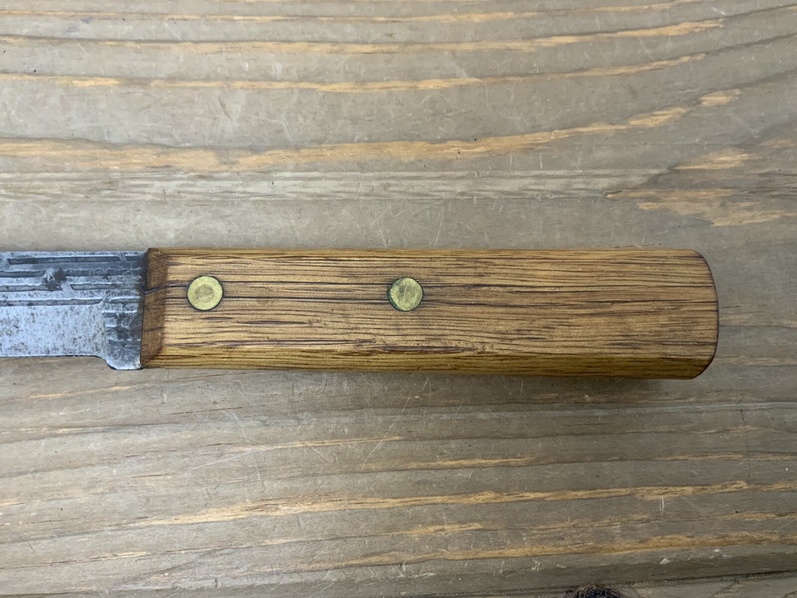 Carbon Steel Knife Sir Lawrence Vintage 6” Blade Utility Wood Handle