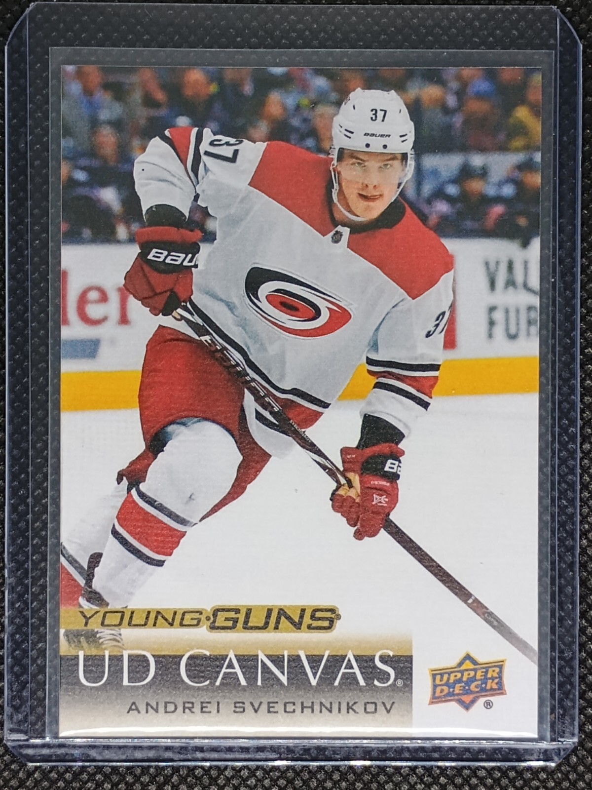 2018-19 Upper Deck Andrei Svechnikov UD Canvas Young Guns RC #C119