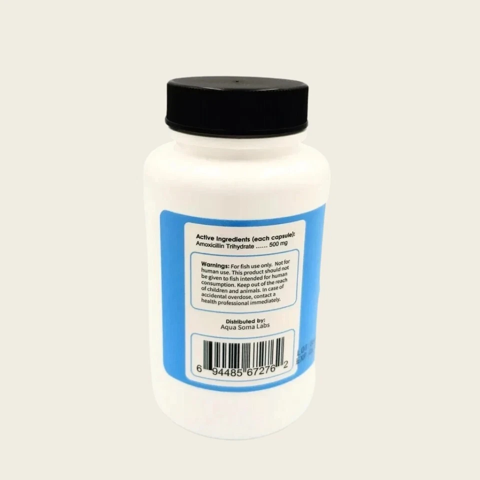 FOR FISH Aquariums & FISH Tanks Fix AMoxil 500mg/200 CT - image 2 of 2