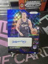 2024-25 Panini Prizm Keegan Murray Signatures SIG-KMK Blue Wave Prizm!