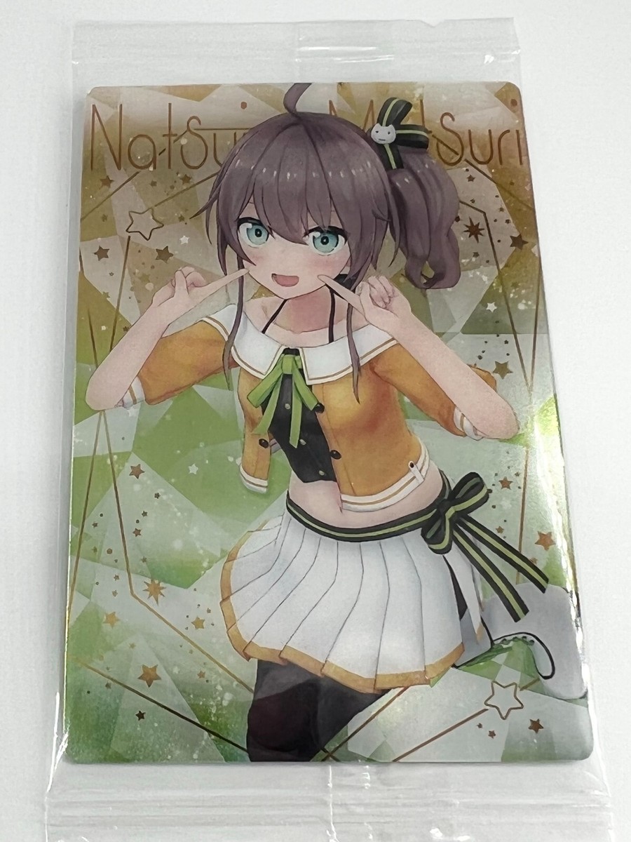 Natsuiro Matsuri hololive Card Original Bandai SEALED Vtuber | eBay