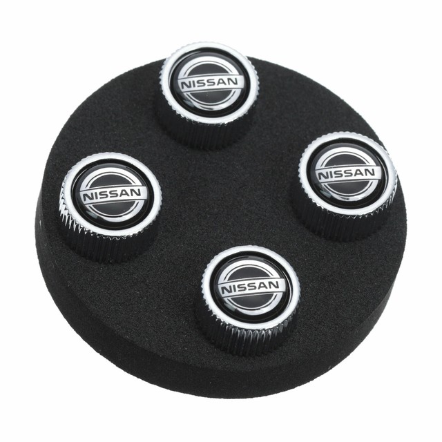 Nissan Tire Valve Stem Caps Set of 4 OEM NEW Genuine 999MBSX000 Fit