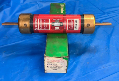 LITTELFUSE POWR-PRO FUSE IDSR125 TIME DELAY 125A  600V CLASS RK-5
