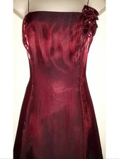 Debenhams Size 10 Prom Party Bridesmaid Bride Wedding Satin Maxi Dress Was £150