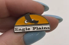 Eagle Plains Canada Lapel Pin Travel Souvenir Y2K Vintage NOS