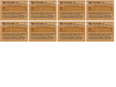 8) 1988 Topps #282 Pat Perry Cincinnati Reds Card Lot | eBay