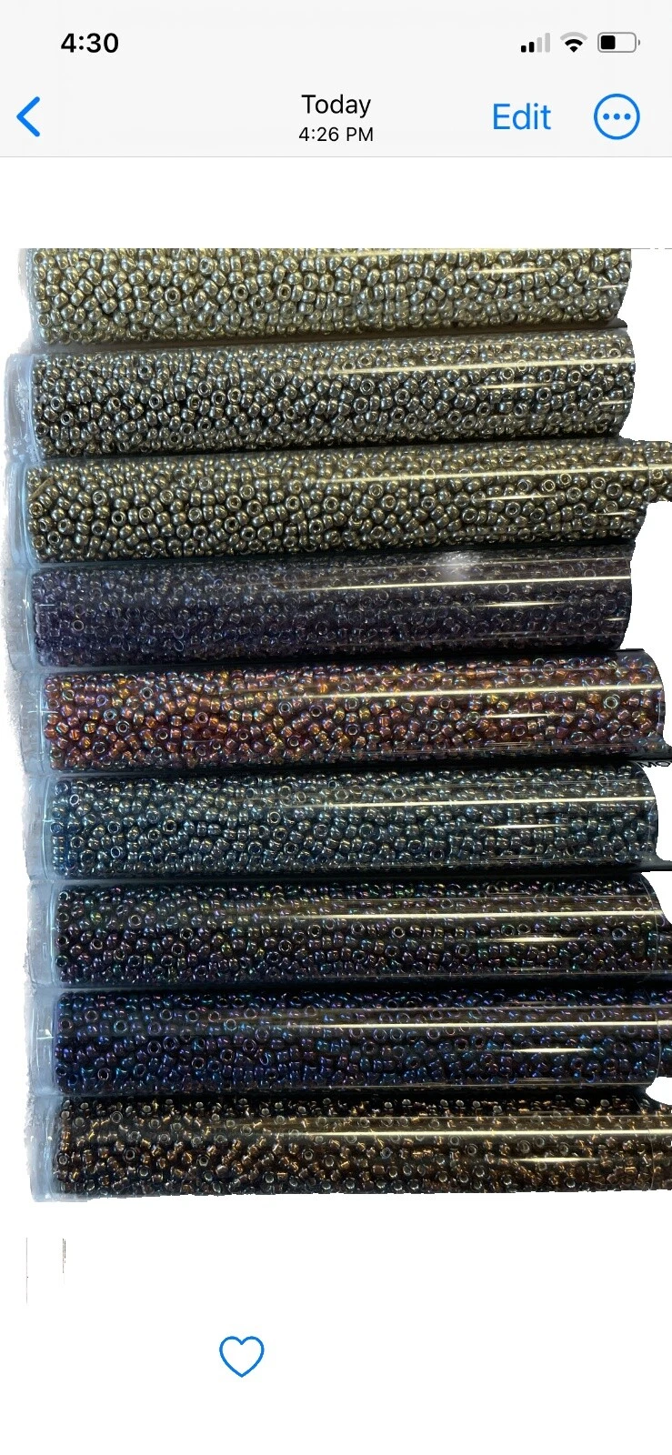 CILINDRO De Semilla Cuentas para hacer Joyas Miyuki Semilla