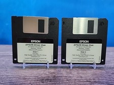 EPSON Printer Driver Setup Disks 3.5" Floppy Discs for Epson Stylus Color 500