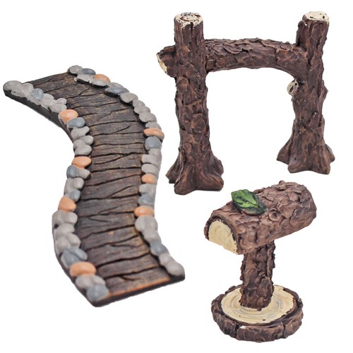 The Fairies Enchanted Garden Gamma - Fairy Trail Schild und Bogen