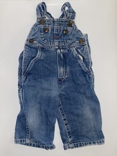 Vintage Toddler Jean Bib Overalls boys 18 Months Big Mac Denim JC Penney